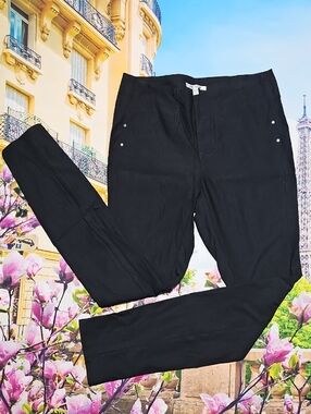 Nic + Zoe Black Skinny Pants Size 2